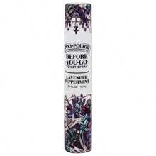 Lavender Peppermint Before - You - Go Toilet Spray 16fl Oz Refill - Over 800 Uses - Instantly Trap Bathroom Odor - Plant Based Ingredients Essential Oils - Bathroom Set Refresher - 0.34 Fl Oz (Pack of 1) - 查看 1