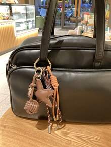 夏季手工DIY钥匙扣挂绳钥匙链配件挂饰链条背包装饰 - 彩色 - 查看 3