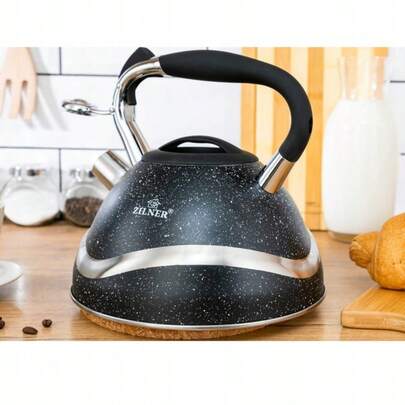Czajnik tradycyjny stalowy Zilner 3 l czarny