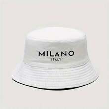 xinwangjiang 1 Stück Unisex Kappe mit Buchstabenmuster, geeignet für den täglichen Gebrauch