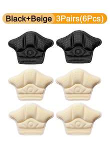 2-8Pcs Heel Stickers Heel Protectors Sneaker Shrinking Size Insoles Anti-Wear Feet Shoe Pads Adjust Size High Heel Cushion Inserts