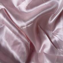 蓝色缎纹面料婚纱新娘奢华风格斜纹厚缎设计师礼服服装面料按米缝制 - 彩色 - 查看 16