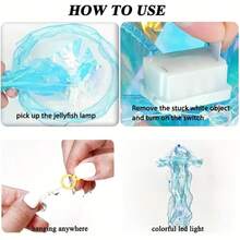5PCS Holiday Decoration Pendant, Jellyfish Decoration For Holiday Party Decoration. - màu sắc - Xem 7