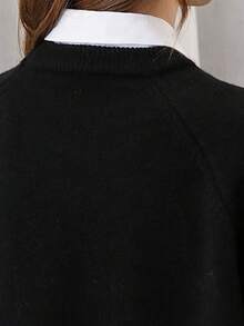 1pc Shirt Fake Collar Collar Men's Versatile Fake Collar Shirt Collar Polyester Cotton Decorative Stand Collar Pointed Collar Fake Collar Accessories, Women's Shirt, Fake Collar, Men's Shirt, Detachable - Multicolor - View 8