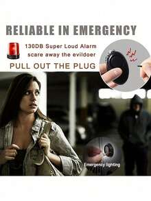 7pcs/Set Women's Personal Safety Kit, Includes Alarm Device And Protective Accessories, Suitable As Valentine's Day, Halloween, Christmas Gift