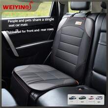 Protector de asiento de coche para asiento de niños y mascotas, almohadillas protectoras de asiento, protege el interior y tela, esquinas reforzadas de PVC