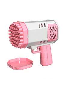 40-Hole Gatling Bubble Gun For Kids, Electric Bubble Machine, Bubble Blower Toy, One-Button Gatling Bubble Machine, Suitable For Indoor And Outdoor Use, For Boys And Girls (Batteries And Bubble Solution Not Included) - Multicolor - View 11