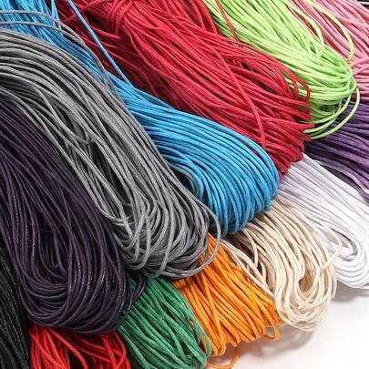 70m 1mm Jewelry Making Wax Cord, Handmade Braiding String For Necklace, Bracelet, Pendant DIY Accessories