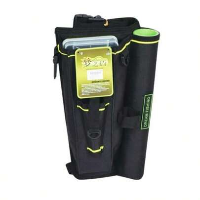 Multifunction Large Capacity Fishing Tackle Storage Bags Waist Chest Bag Fly Fishing Rod Bag Fishing