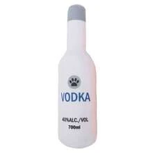 1 pieza Juguete masticable para perros con diseño de botella de cerveza y sonido de zumbido, juguete de peluche suave y duradero para masticar, artículo interactivo para perros - Multicolor - Ver 14