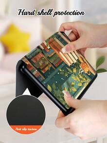 A Stylish And Avant-Garde Kindle Protective Case With A Leaf Pattern, Suitable For Kindle Paperwhite (12th Gen) Version 2024, Kindle Paperwhite (11th Gen) Version 2021, Kindle (11th Gen) Version 2022, Kindle (10th Gen) Version 2019, And 2019 Edition Kindle (10th Generation). It Features Shock-Resistant Corners And A Four-Corner Drop Protection Design, Making It Lightweight, Convenient, And A Romantic Gift