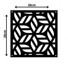 Kit Of Hollow Decorative Panels And Dividing Plates 20x20 - 彩色 - 查看 3