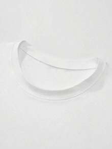 Una camiseta masculina de algodón 180g,The T-shirt has a white  logo on it,adecuada para deportes de ocio diarios, versátil - Negro 5 - Ver 8