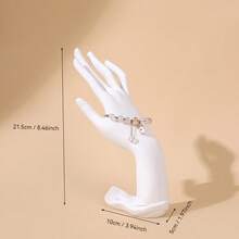 创意肖像模特颈饰珠宝展示架，可展示项链、戒指、手链配饰