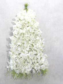 10/20 件人造紫藤花，3.75 英尺人造花绳，假吊花，丝绸紫藤花环，婚礼派对家居装饰，绿墙天花板花装饰，完美的婚礼悬挂装饰，适合派对、生日和家庭 - 彩色 - 查看 8