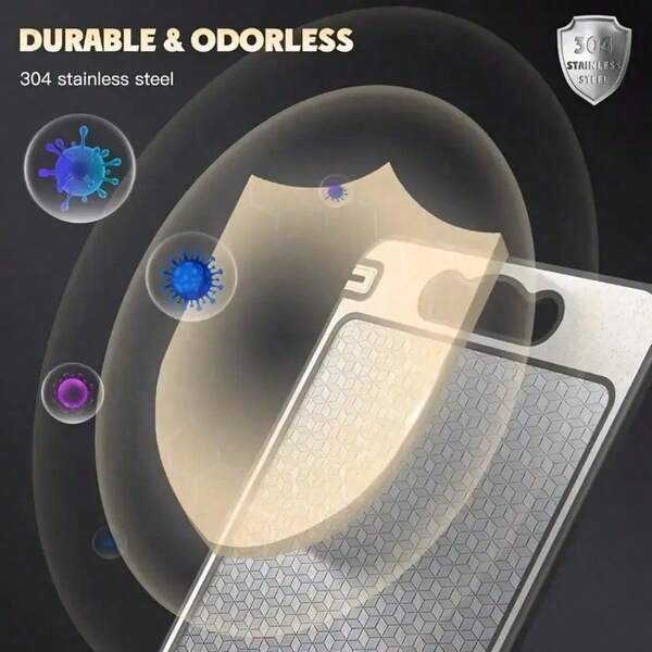 Multifunctional Double-Sided Cutting Board - Chopping Board, Double-Sided Chef's Cutting Board With Juice Groove, Suitable For Cutting And Kneading, Ideal For Holiday Cooking, Easy To Clean For Meat, Vegetables, Fruits - Perfect For Restaurant And Home Kitchen