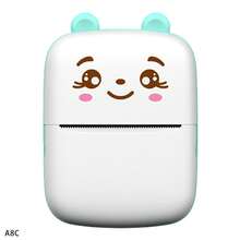 Taschenformat Mini-Drucker, tragbarer Bluetooth-Wireless-Smartdrucker, unterstützt Bild-, Notiz- und QR-Code-Druck, perfektes Geschenk für Feiertage, Weihnachten und Geburtstag für Kinder von 3-12 Jahren