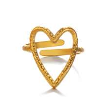 New 18K Stainless Steel Fashion Ring, The Opening Design Can Be Adjusted In Size - 1 - View 5