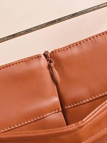 欧美时尚女装秋季服饰，女士生日礼服畅销款，不对称开衩半身裙，性感修身中长裙，提臀塑形铅笔裙