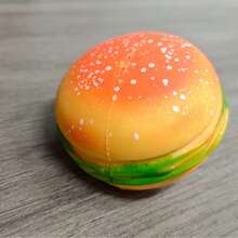 5pcs Simulated Hamburger Soft Toys: Elastic, Resilience And Adult Pressure Reduction