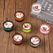 1/4pcs High-End Glass Aromatherapy Candle Set Gift Box, Made Of A Mixture Of Glass Wax, Soy Wax, And Beeswax, Suitable For Wedding Venues, Halloween Holiday Venues, Restaurants, Living Rooms, Yoga Studios, Meditation, Birthday Candles, Mother's Day Gifts, Valentine's Day Gifts, Birthday Gifts, Adult Gifts, Wedding Candles, Home Decoration, Room Decoration, Wedding Gifts, And Souvenirs