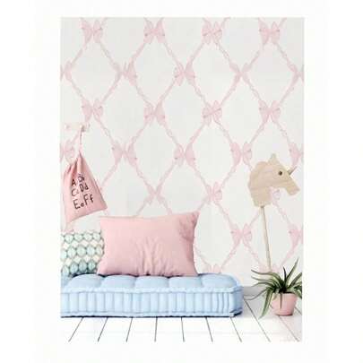 Simple Grid Floral Wallpaper Home Decor Peel And Stick Wallpaper Multicolor Background Wallpaper Removable Wallpaper Living Room Bedroom Wall Furniture Renovation Decorative Sticker 1 Roll 17.7" X 78.7" / 118.1" Wall Paper Wall Stickers Room Decor Wall Decor Kitchen Living Room Decor