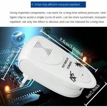 RAF 超声波驱虫器 - 声波驱虫器 - 适用于家庭 - 厨房 - 办公室 - 酒店 - 仓库。它是一种有效的室内驱蚊、驱鼠、驱蟑、驱蜘蛛和驱虫设备。 - 查看 12
