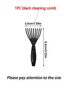 1/2pcs Self-Cleaning Retractable Massage Comb, Anti-Static Scalp Massage Portable Comb Suitable For All Hair Types, Portable Hair Massage Comb, Home Anti-Static Comb, Retractable Comb, Magic Massage Comb, Hair Shedding Cleaning Comb, Anti-Static, Non-Damaging, Volumizing, Portable Home & Travel Essential, Women Hair Accessory - Multicolor - View 11