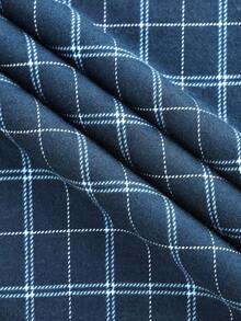 Men's 100% Cotton Lounge Pants, Soft, Comfortable, Breathable Casual Homewear, Winter - Royal Blue - View 9