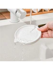 1pc Ceramic Food Grinder With Brush, Multi-Functional Ceramic Potato Masher, Manual Ginger Garlic Carrot Grinder Tool, Kitchen Gadget - White - View 6