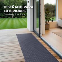 VINILMAX Plastic Flooring - Dark Grey - View 2