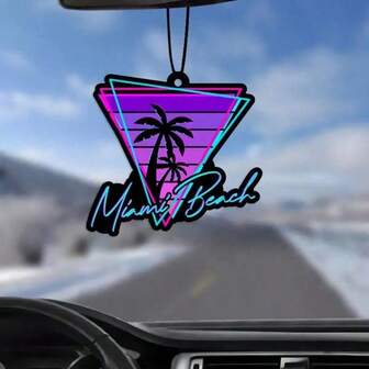 Easypie Selection Humorous Raccoon Bearyeah Car Air Freshener Aromatherapy Pendant, For Car Vent, Rearview Mirror, Bathroom, Living Room, Bedroom; Black Sugar Fragrance, Japanese Cartoon Animation Style