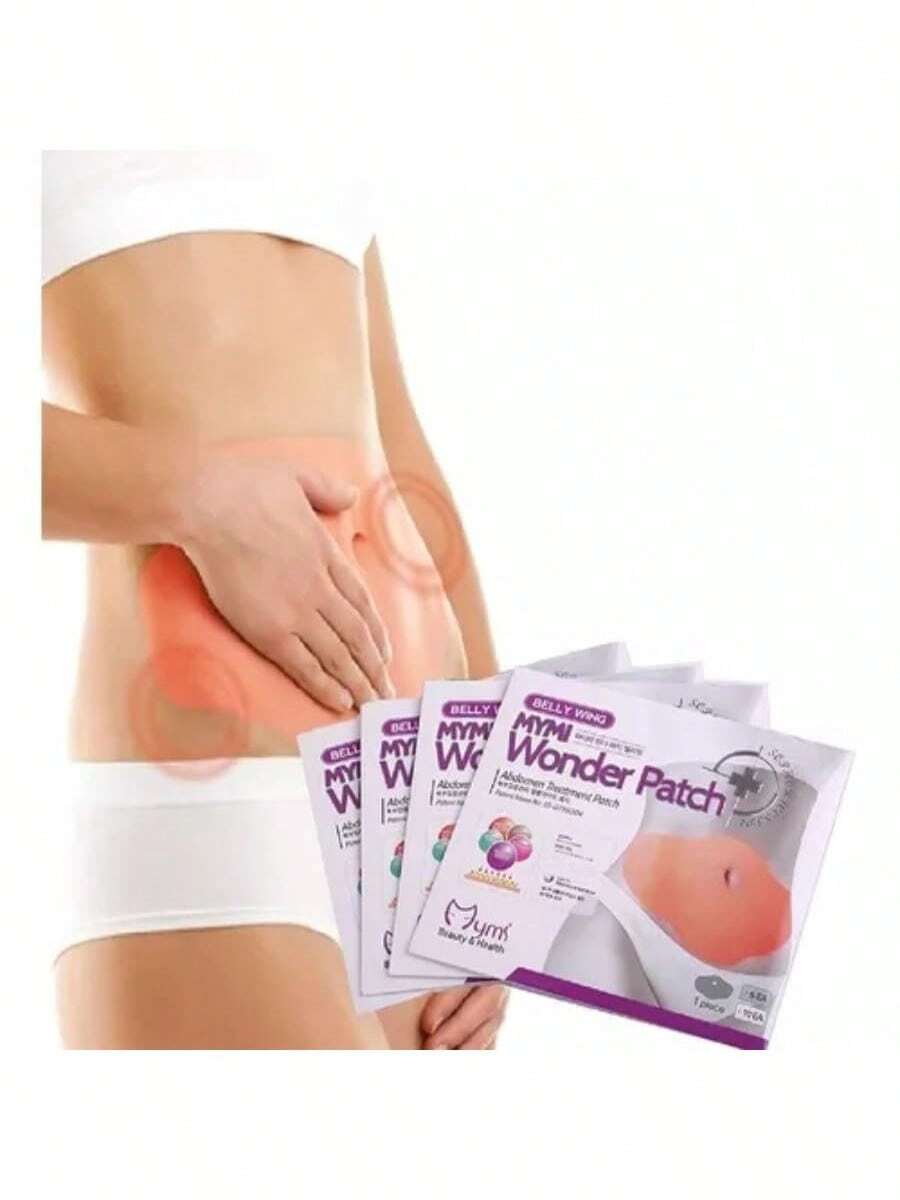 Parches Para Adelgazar, Reducir y Reafirmar Abdomen Parches Quema Grasa a Base de Hierbas,MYMI Wonder patch/quema grasa/200 parches/reductor de tallas,Parche Wonder Patch Mymi pack 200 parches