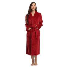 Szlafrok damski polarowy, pluszowy, ciepły, długi, polarowy, koszula nocna, bielizna nocna, puszysty, przytulny, ciepły, lekki szlafrok, szlafrok prysznicowy, długi szlafrok damski, bawełniany kimono, długi, dzianinowy, lekki, miękki, dzianinowy, bielizna nocna, dekolt w serek, swobodny, damski, strój domowy, szlafroki damskie