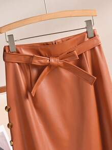 欧美时尚女装秋季服饰，女士生日礼服畅销款，不对称开衩半身裙，性感修身中长裙，提臀塑形铅笔裙