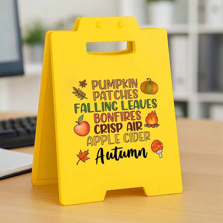 Rustic Autumn Harvest , Pumpkin & Leaves Design, Festive Thanksgiving