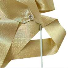 1/2/5 条艺术体操丝带，2 米/4 米/6 米舞蹈丝带，舞蹈表演丝带，闪光舞蹈缎带，带旋转指挥棒