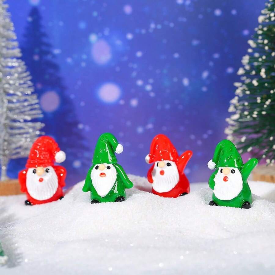 New Micro-Landscape Christmas DIY Decorations For The Elderly And Dwarfs, Mini Ornaments, Cute Decorative Items, Desk Decorations, Personalized Ornaments For Kitchen And Office Whiteboards, Storage Cabinets And Dishwashers, Kitchen Decorations, Home Decorations, Valentine's Day Gifts, Gifts For Friends And Relatives. Christmas Decorations Room Decor