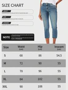 Women's Stretch Tight Jeans, Cropped Jeans Shorts, Mature And Elegant Style, Suitable For Summer Wear - Nostalgia - View 5