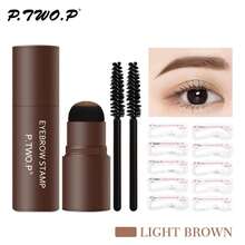 1 Step Eyebrow Stencil Kit, Eyebrow Stamp Stencil Kit - Eyebrow Stencil And Stamp Kit Long-Lasting, Smudge-Proof And Waterproof, 10 Reusable Eyebrow Stencils For Perfect Eyebrow Shape Perfect For Beginners,Makeup,Cheap,Room Decor,Vanity,Travel,Bedroom,Makeup Accessories
