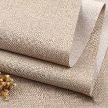 Linen Thickened Solid Color Fabric Autumn And Winter Dustproof Cloth Canvas Sofa Background Cloth Linen Cloth Fabric