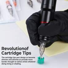 Complete Wireless Tattoo Kit, Includes Tattoo Machine, Tattoo Battery, 10pcs Tattoo Needles, 10 Colors 5ML Tattoo Ink, Suitable For Beginners