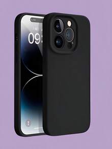 Three-Color New Liquid Silicone Anti-Fall Full Package Suitable For IPhone17,17Air,17pro,17pro Max, 16, 15, 14, 13, 12, 11, PRO MAX, X, XS, PLUS,And Galaxy25,24,23,22,21 FE ULTRA And Pixel 9,10 PROXL And Motoorla EDGE 50,60, G54,G84.With Simple And Stylish Design, Shockproof And Soft Protective Cover, Unique Creative Design. - 黑色 - 查看 5