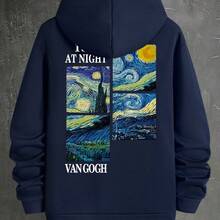 Graphic Tees Hooded Sweatshirt New Spring And Autumn Printed Hoodie - Black - View 3