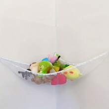 Stuffed Animal Storage Hammock Or Net Corner - Large Toy Hammock Net For Stuffed Animals Room Decor - Cute Stuff Animal Organizer Plush Holder - Kids Baby Nursery Essentials Wall Bedroom Home Decor - 白色 - 查看 6