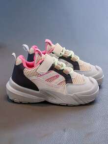 New Spring Style Children's Mesh Breathable Sneakers: Fashionable Casual Sneakers For Girls, Versatile Sneakers For Boys