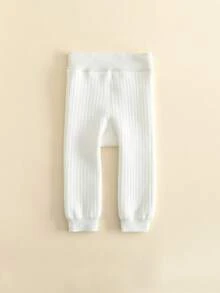 1 件婴儿厚保暖舒适打底裤，秋冬