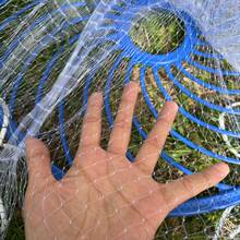 Fishing Net With Flying Disc 3ft-12ft Monofilament Hand Throwing Net Durable And Sturdy Fishing Net Suitable For Various Fish Fishing Species, Fishing Accessories, Complete Kit, Work Tools, Fishing Cast Nets, Fishing Net, Sport Fishing