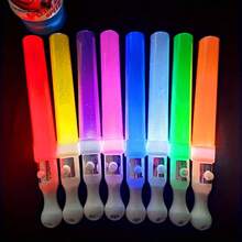 7 piezas de luces LED, 3 modos de parpadeo, que brillan en la oscuridad, perfectas para bodas, carnavales, conciertos, campamentos, eventos deportivos, celebraciones de Año Nuevo, iluminación comercial, regalos de Navidad, oficina, dormitorio, hotel, fiesta, decoración de restaurante - Multicolor - Ver 9