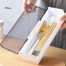 Kitchen Fashion Storage Tableware Chopstick Box With Lid  Dustproof Drainage - Multicolor - View 5